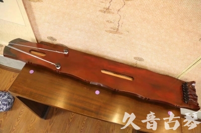 天津●久音古琴  ●典藏系列 20230529 [红洒金竹节]