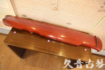 天津●久音古琴  ●典藏系列  20230608[红洒金伏羲]