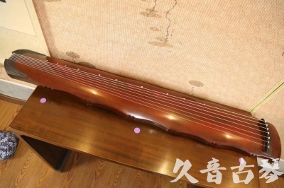 天津●久音古琴  ●典藏系列 20230726 [红洒金竹节]